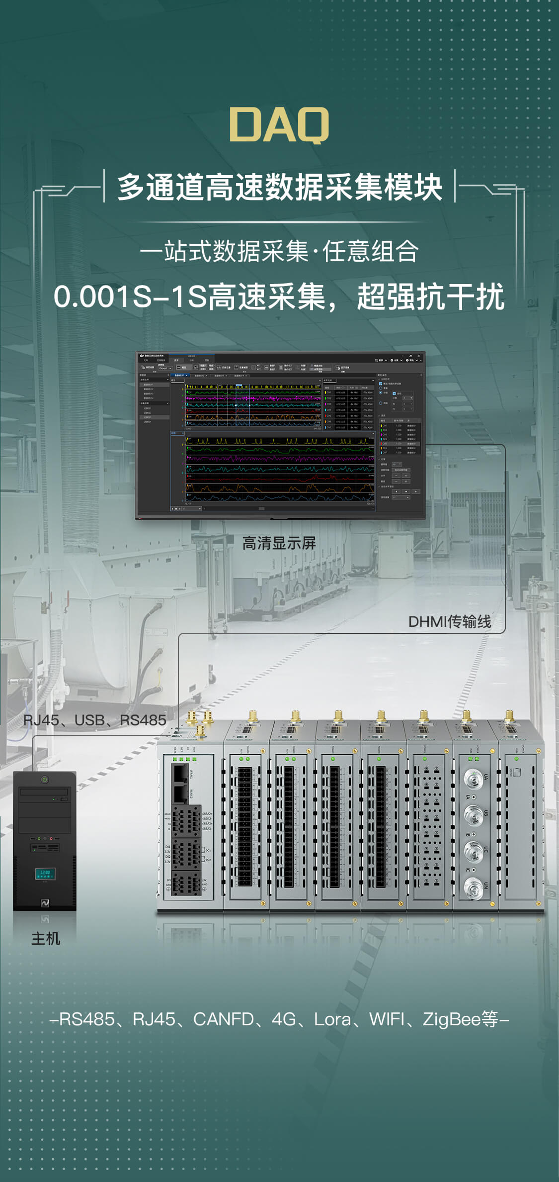 多通道数据采集模块